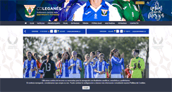 Desktop Screenshot of deportivoleganes.com